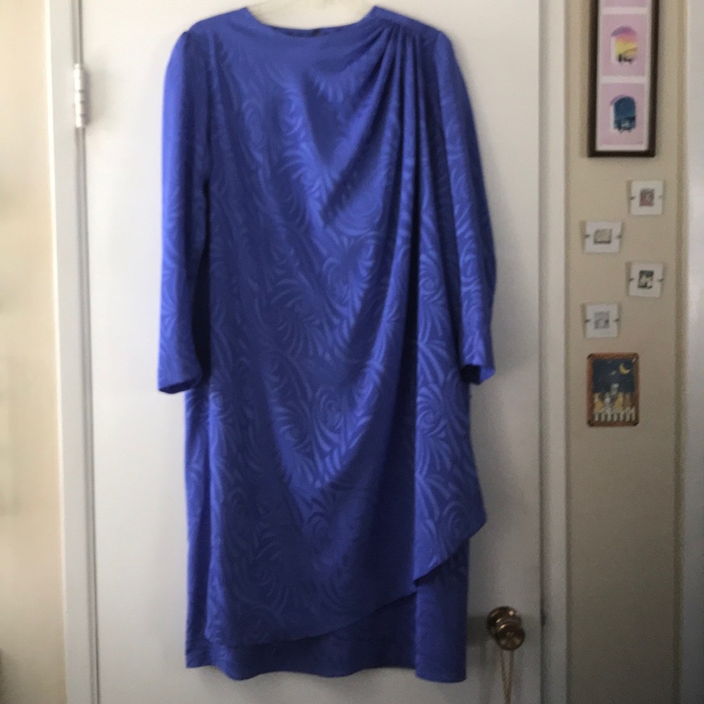 Gorgeous Vintage Periwinkle Mother of Bride Dress